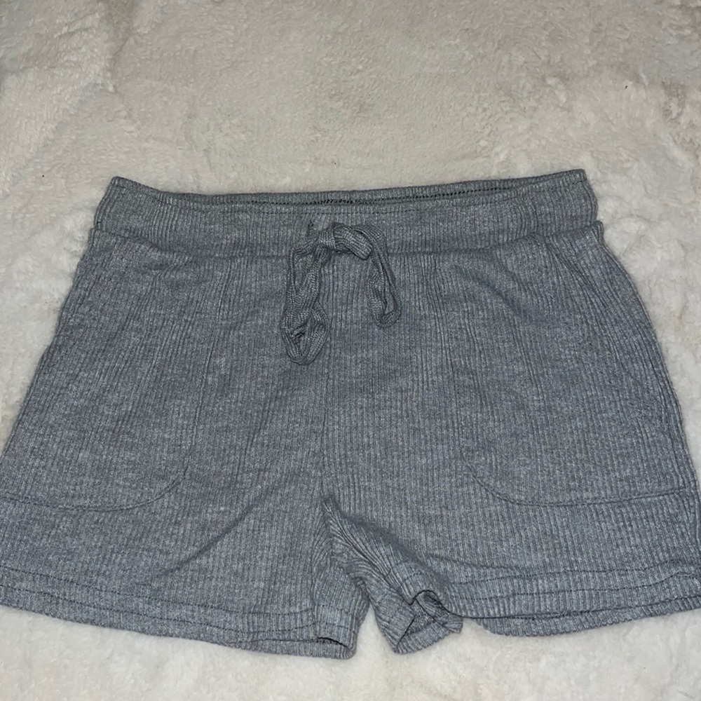 Rue 21 lounging shorts. They are gray and a size small.